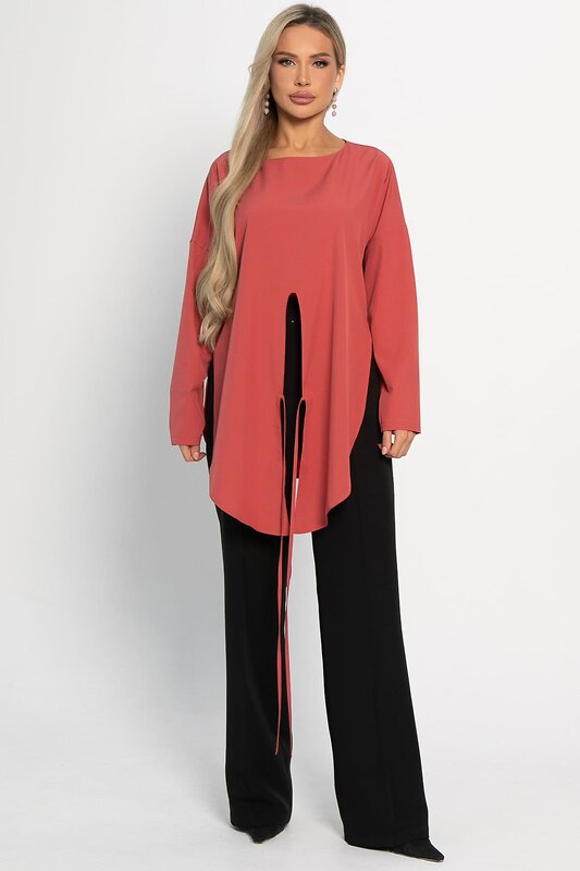 LT Collection Блуза 576890 Б14953-5М коралловый