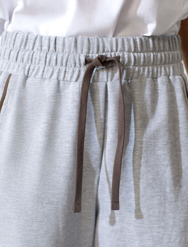 VILATTE Брюки 576894 D44.164 св.серый меланж