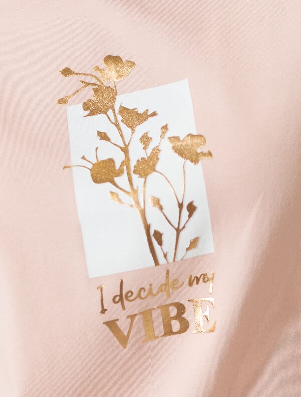 VILATTE Футболка 576896 D49.145 пудра_vibe