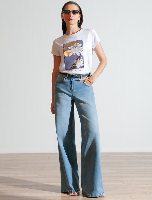 VILATTE Футболка 576897 D49.146 белый_care