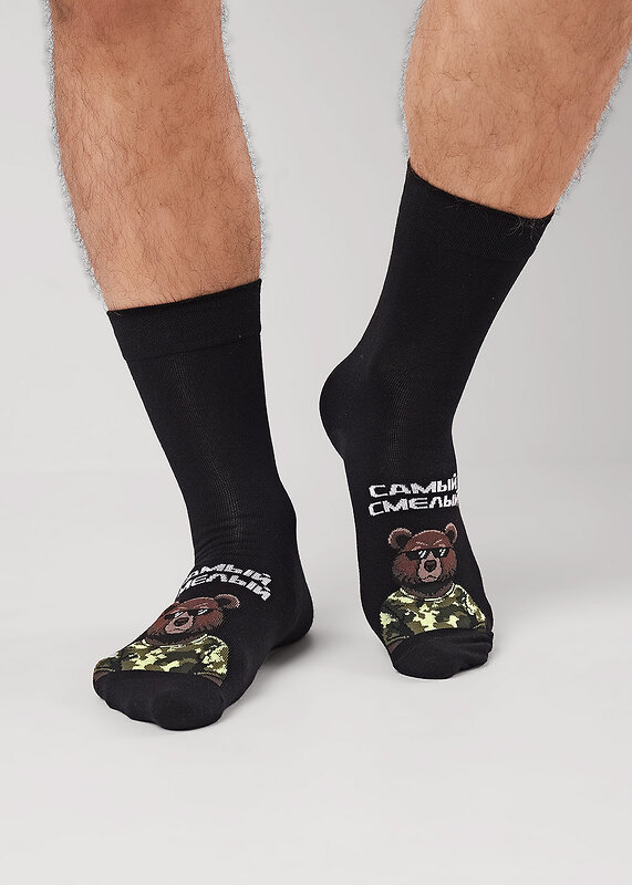 CLEVER Носки 576983 К6568Л чёрный