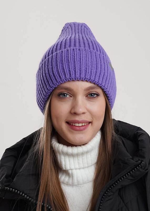 CLEVER Шапка 576994 433929ап флис фиолетовый