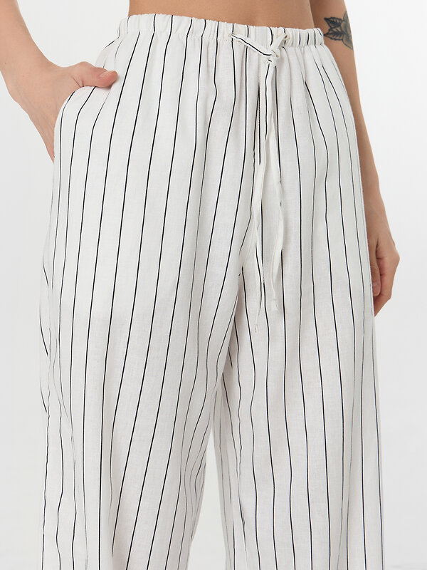 MARK FORMELLE Брюки 577016 532431 полоска на белом