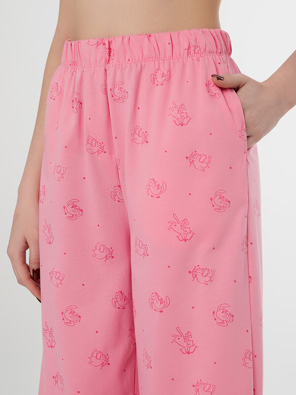 MARK FORMELLE Брюки 577018 532524-1 котики на розовом