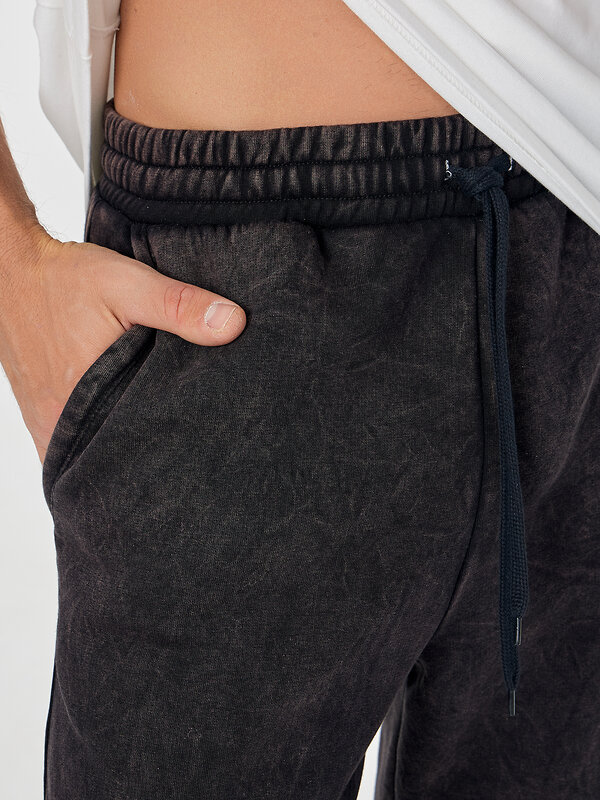 MARK FORMELLE Брюки 577035 181263 ACID WASH на черном