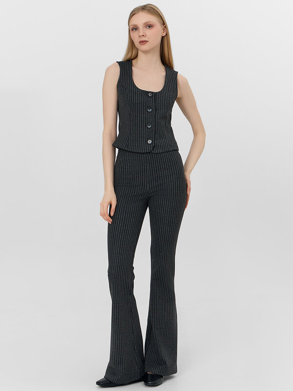 MARK FORMELLE Жилет 577038 172060 графитовая полоска