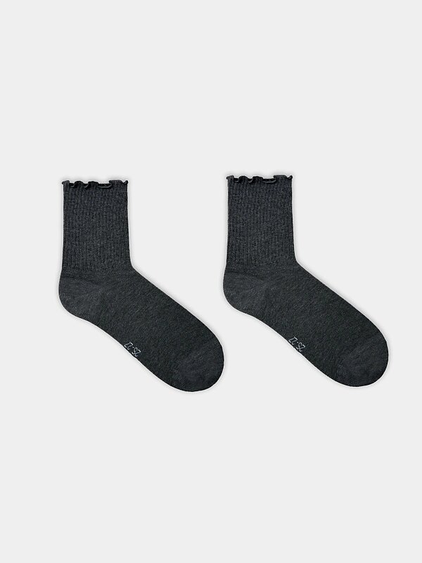 MARK FORMELLE Женские носки 577110 283K-1719 т.серый меланж