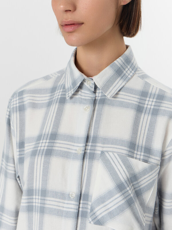 MARK FORMELLE Рубашка 577164 122963 серая клетка