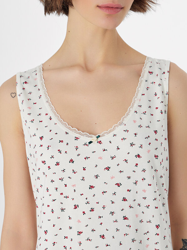 MARK FORMELLE Сорочка 577168 572399 букетики на молочном