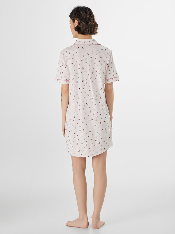 MARK FORMELLE Сорочка 577173 572403 цветочки на розовом