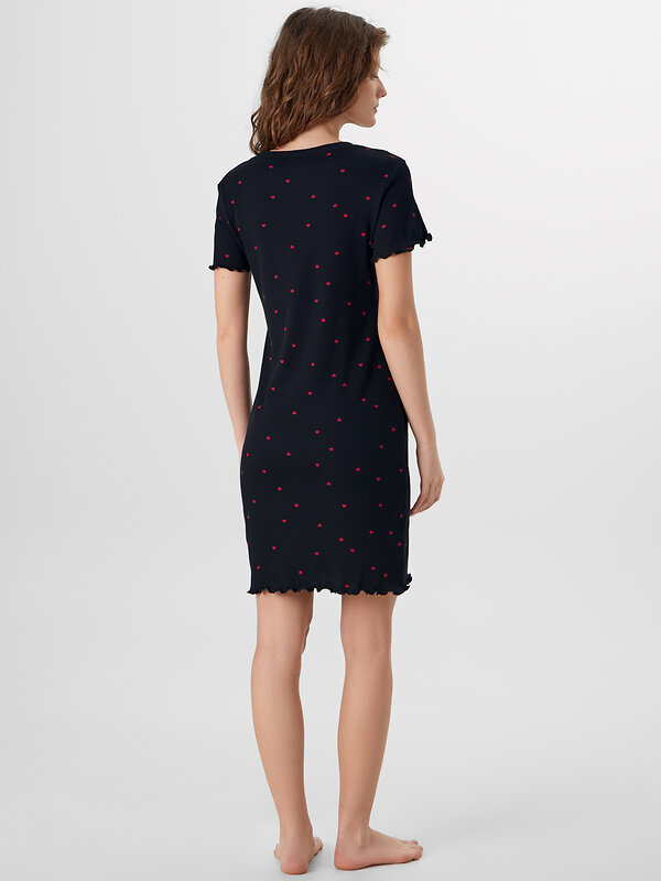 MARK FORMELLE Сорочка 577174 572405 сердечки на черном