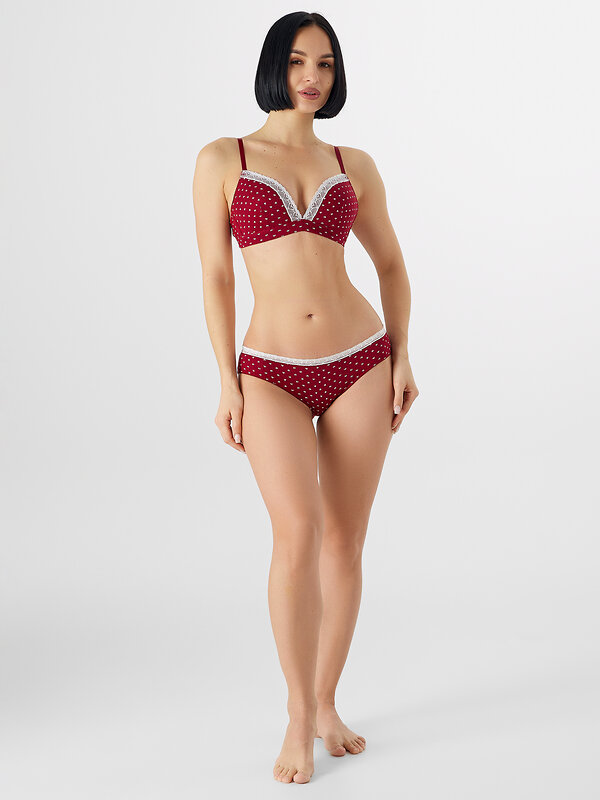 MARK FORMELLE Трусы 577201 412661 сердечки на т.красном