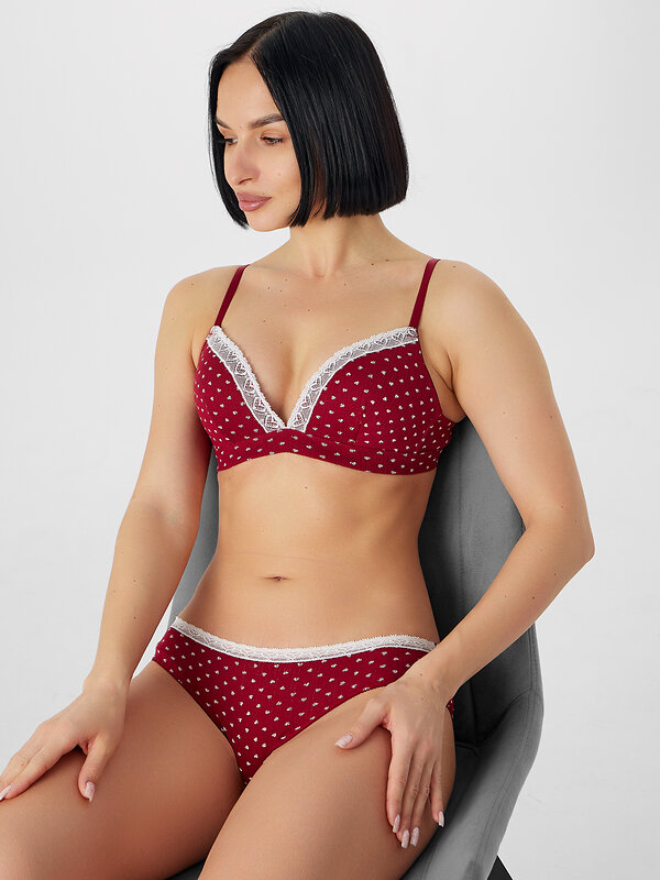 MARK FORMELLE Трусы 577201 412661 сердечки на т.красном