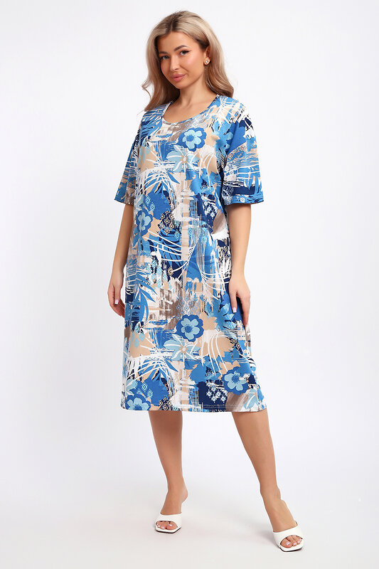 Натали Платье 577215 51206 голубой