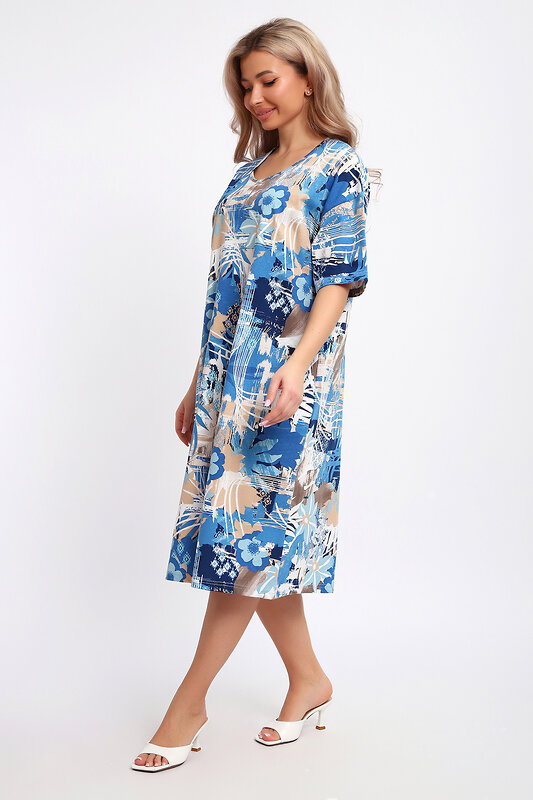 Натали Платье 577215 51206 голубой