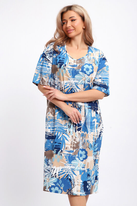 Натали Платье 577215 51206 голубой