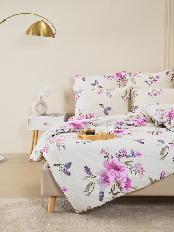 Текс-плюс КПБ Общий 577223 00-00246412 лето из поплина с простыней на резинке - Джина