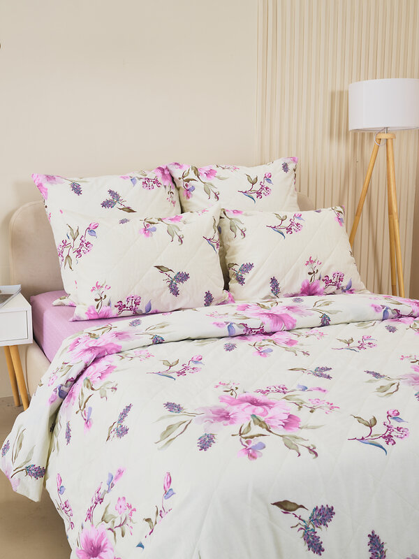 Текс-плюс КПБ Общий 577223 00-00246412 лето из поплина с простыней на резинке - Джина