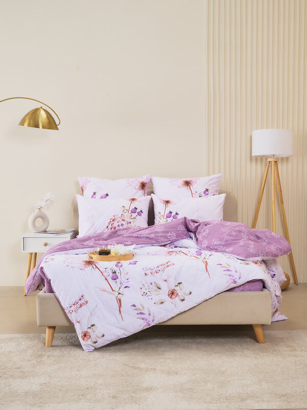 Текс-плюс КПБ Общий 577224 00-00246412 лето из поплина с простыней на резинке - Виталина