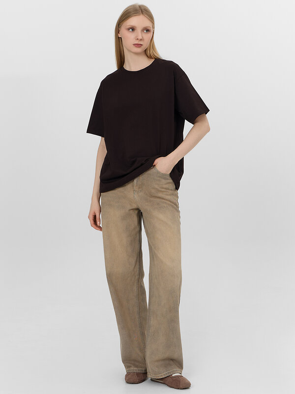 MARK FORMELLE Футболка 577239 112678 горький шоколад