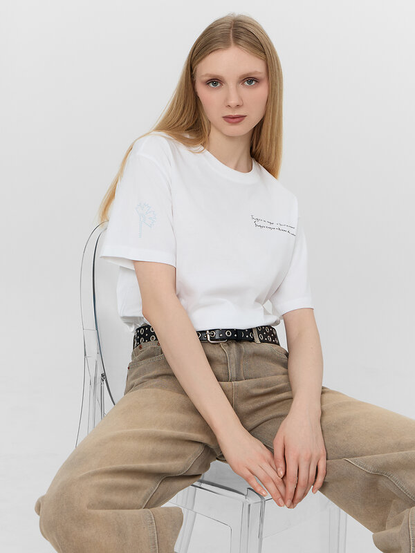 MARK FORMELLE Футболка 577240 112678 белый +печать