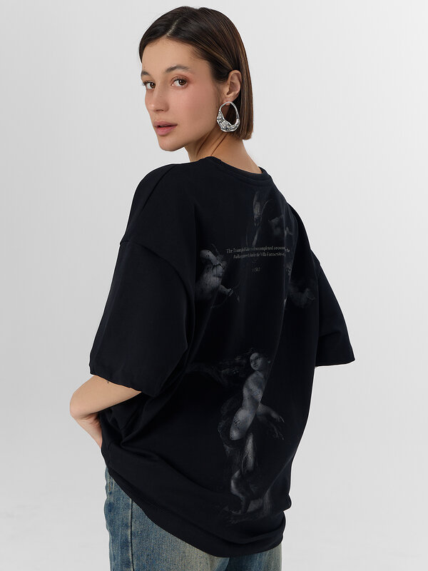 MARK FORMELLE Футболка 577241 112953 черный +печать1