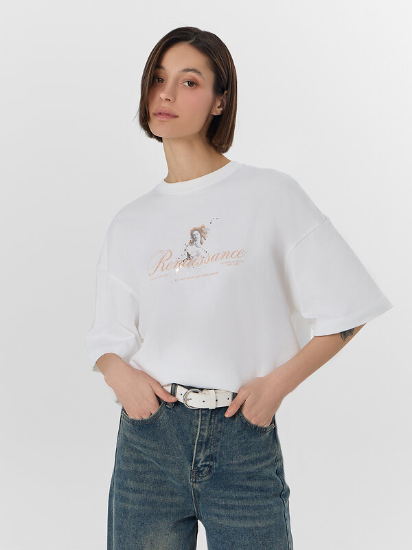 MARK FORMELLE Футболка 577244 112953 белый +печать