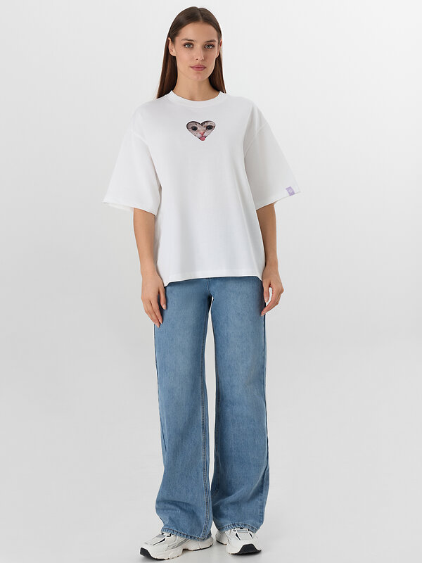 MARK FORMELLE Футболка 577246 112961 белый +печать