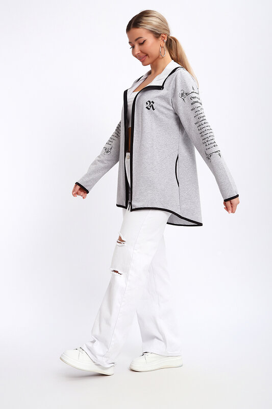 Натали Туника 577306 85036 серый