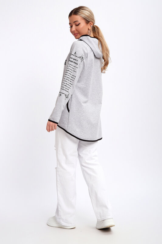 Натали Туника 577306 85036 серый