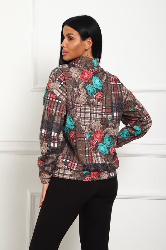 Натали Джемпер 577309 20689 коричневый