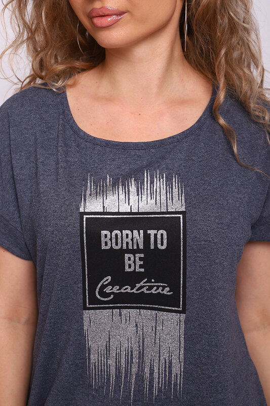 Натали Костюм 577316 51201 темно-серый меланж