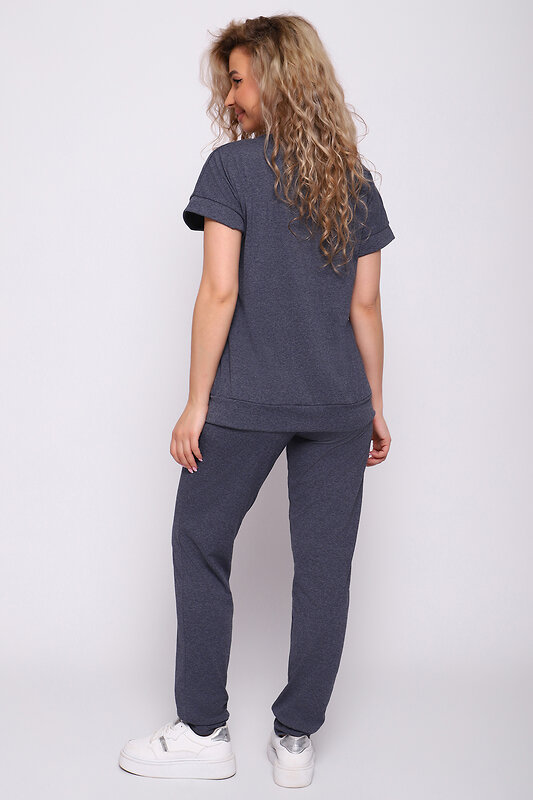 Натали Костюм 577316 51201 темно-серый меланж