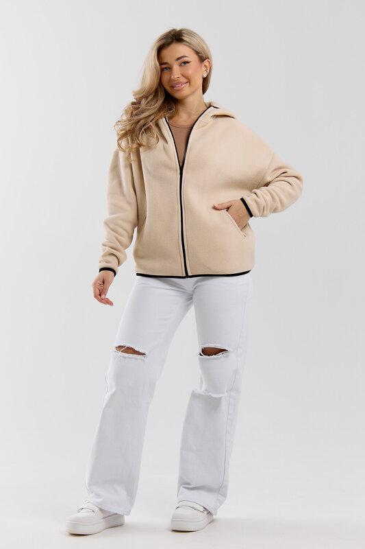 Натали Толстовка 577322 36991 бежевый