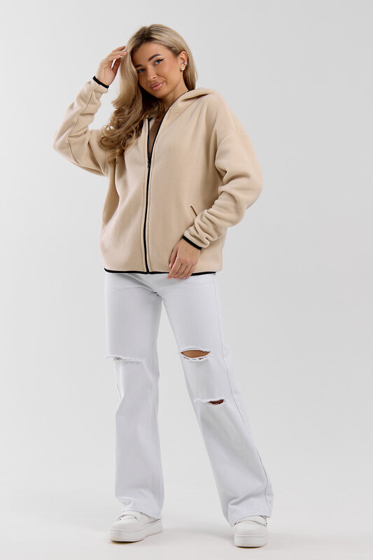 Натали Толстовка 577322 36991 бежевый