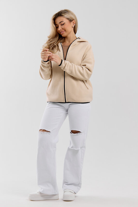 Натали Толстовка 577322 36991 бежевый