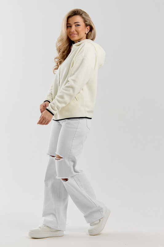 Натали Толстовка 577323 36991 молочный