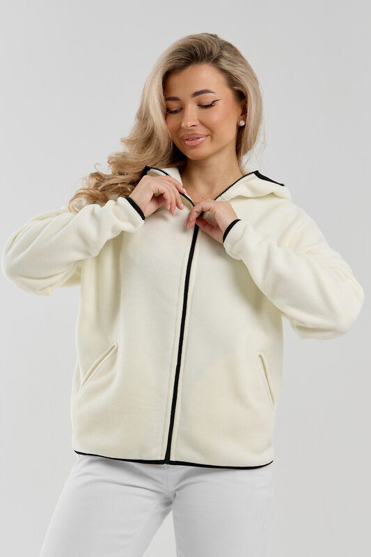 Натали Толстовка 577323 36991 молочный