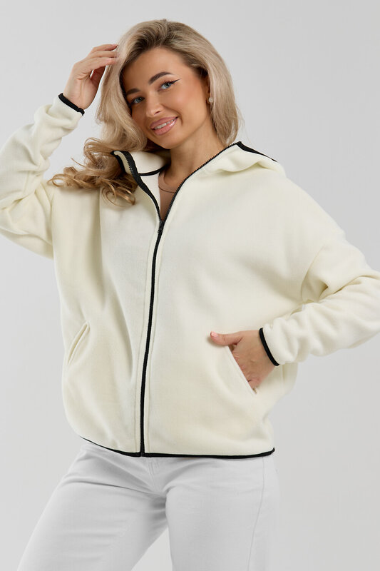 Натали Толстовка 577323 36991 молочный