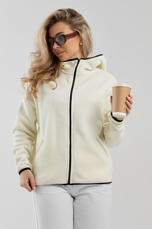 Натали Толстовка 577323 36991 молочный