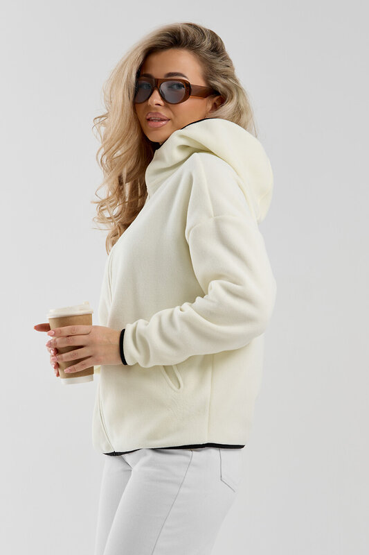 Натали Толстовка 577323 36991 молочный