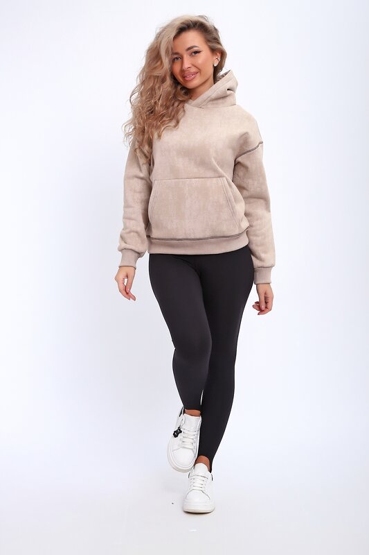 Натали Толстовка 577326 29019 кремовый