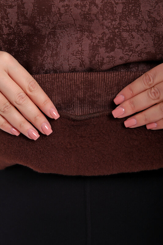 Натали Толстовка 577327 29019 коричневый