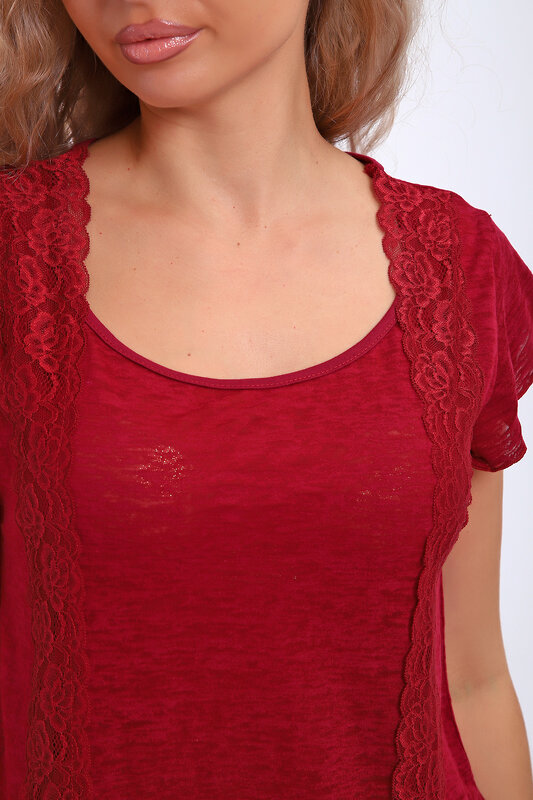 Натали Пижама 577328 29018 бордовый