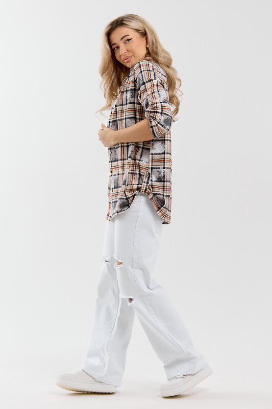 Натали Рубашка 577330 36989 оранжевый