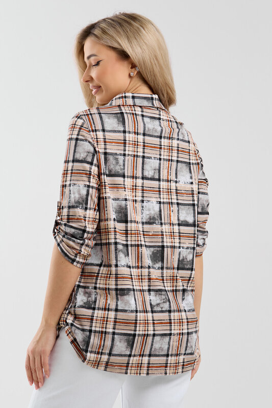 Натали Рубашка 577330 36989 оранжевый