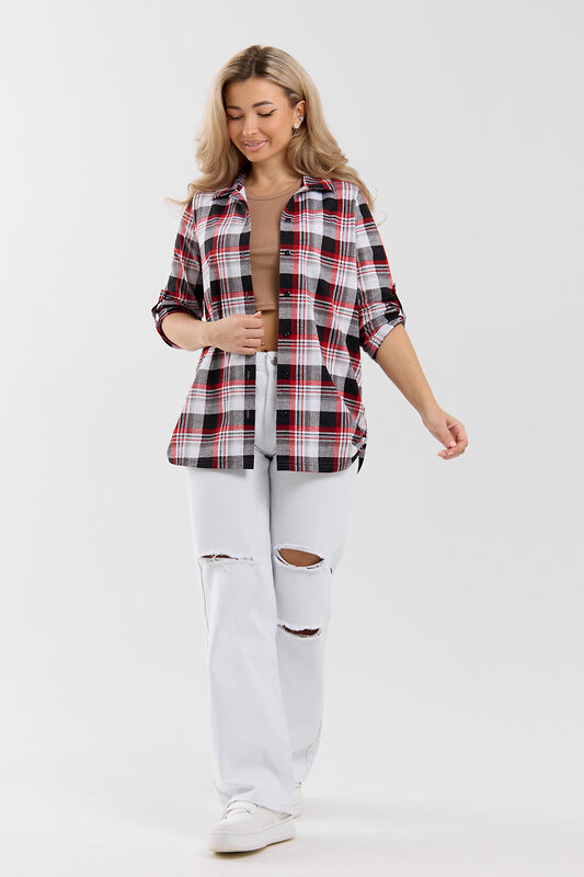 Натали Рубашка 577332 36988 красный