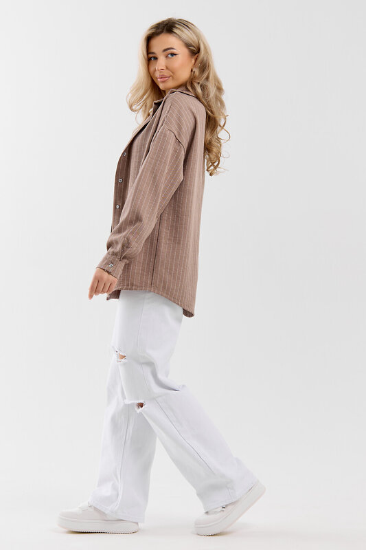 Натали Рубашка 577337 36987 коричневый