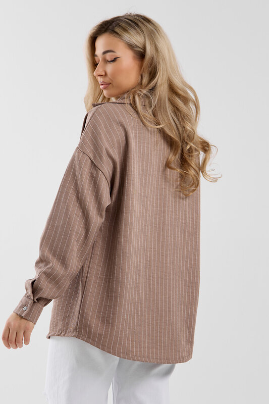 Натали Рубашка 577337 36987 коричневый
