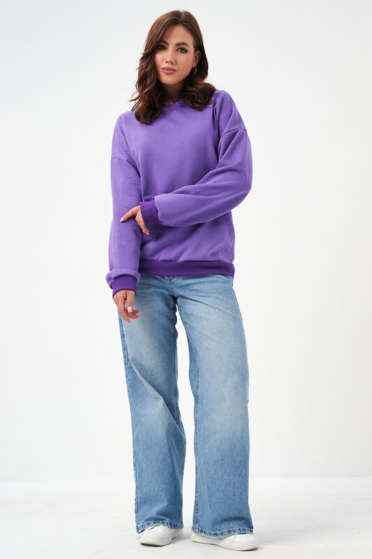 Натали Толстовка 577347 52717 сиреневый